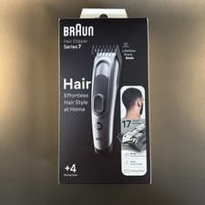 Image of ✨Braun Series 7 HC7390 Hair Clipper 17 Precise Lengths, Charging Stand, Pouch✨