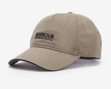 Image of Mens Barbour International Buxton Baseball Cap Beige Hat Strapback OSFM BNWT