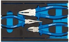 Image of DRAPER Heavy Duty Plier Set in 1/4 Drawer EVA Insert Tray (3 Piece) [63262]