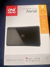 Image of ONE FOR ALL SV9420 Full HD Amplified Indoor TV Aerial - 5G -Digital 3 Series NEW