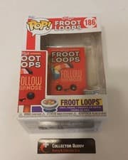 Image of Froot loop Funko Pop! Foodies 186 Cereal Box Kellogg's Pop Vinyl Figure FU57770