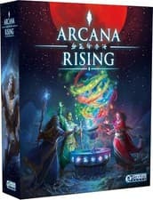 Image of Arcana Rising Board Game Grey Fox Games | Become The Archmage NEW in Shrink
