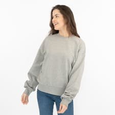 Image of Carhartt Women Sweatshirt Comfort Summer Cotton Light Grey L Large