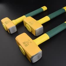 Image of Heavy Duty Lump Hammer with Fibreglass Handle Sledgehammer 1kg - 6kg