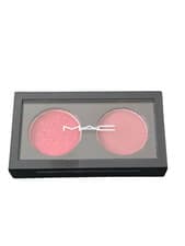 Image of MAC Eye Shadow Duo | Blazing Blizzard & Brrrgundy | 2 Shades | Rare Compact