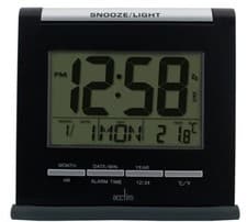 Image of Acctim 14503 Apex Smartlite Alarm Clock in Matt Black