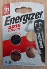 Image of Energizer CR2016 3V Lithium Coin Cell Batteries CR 2016 Longest expiry