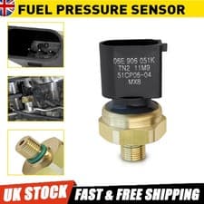 Image of For Audi VW Seat Skoda Low Fuel Rail Pressure Sensor 06E906051K 06E906051J Uk