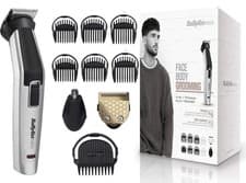 Image of BaByliss 10-in-1 Titanium Multi Trimmer Face and Body Grooming Kit