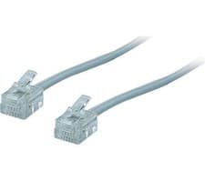 Image of LOGIK LRJ1110M23 RJ11 ADSL Cable - 10 m - BOX DAMAGE