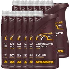 Image of MANNOL 7715 Longlife 504/507 5W30 C3 Fully Synthetic Premium Engine Oil x12