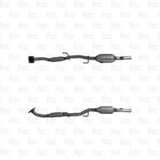 Image of Petrol Catalytic Converter For Skoda Fabia 1.4 00-08, VW Polo 1.4 01-08 Euro 3/4