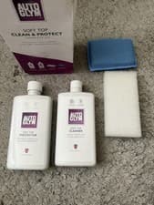 Image of Autoglym Convertible Soft Top Clean & Protect Complete Car Cleaning Kit, 4 Pcs