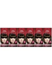 Image of 6X Schwarzkopf Poly Color Medium Brown Cream Permanent Hair Dye Tint 41( 6 Pack)
