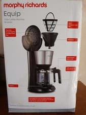 Image of Morphy Richards Equip Filter Coffee Machine - Brushed Steel - 162501