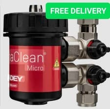 Image of Adey Magna Clean Micro Central Heating System Filter With Spanner. [22mm conctn]