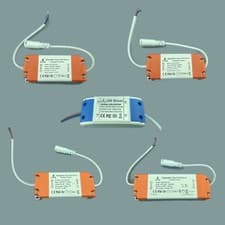 Image of DIMMABLE LED Panel driver 300mA constant current 3W 6W 12W 18W 24W DC power