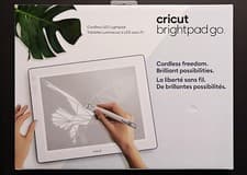 Image of Cricut Brightpad Go Cordless LED Craft Drawing Lightpad Indigo 2007466 NEW