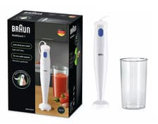 Image of Braun MultiQuick 1 Hand Blender 450W Extra Lightweight with Beaker - MQ10.001P