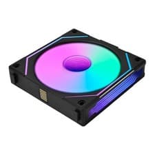 Image of 120mm Lian Li UNI FAN SL-INF, Reverse Flow, Black ARGB, 9-Blade, 2100RPM, 61.3CF
