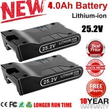 Image of 25.2V 4.0Ah XBAT200 Lithium Battery For Shark ION Rocket IONFlex Cordless Vacuum