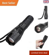 Image of Compact and Durable LED Flashlight - 600 Lumens with Water Resistant Design