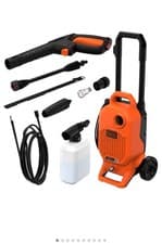 Image of New Black and Decker BEPW1700 Pressure Washer 125 Bar 1810 PSI