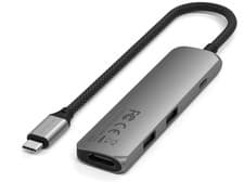 Image of Satechi 4-in-1 USB-C Slim Multiport Adapter - USB-C Hub New