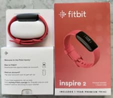 Image of Fitbit Inspire 2 Activity Tracker Health & Fitness Heart Rate FB418 - Pink
