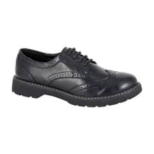 Image of Boulevard Womens/Ladies Matte PU Brogues  DF2297
