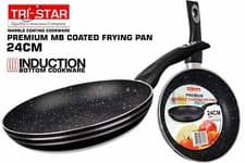 Image of Heavy Duty Non-Stick Frying Pan | Marble & Granite Coated | For All Hob Types