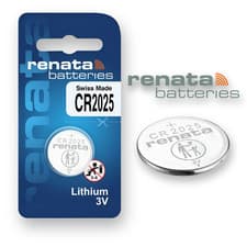 Image of CR2025 RENATA Lithium Batteries 3V 2025 DL2025 Coin Cell Button *EXPIRY 08/2031*
