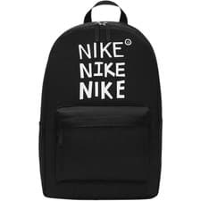 Image of Nike Heritage Backpack Sports Gym School Rucksack Unisex Bag Black