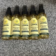 Image of 5 x The Body Shop Lemon Caring & Purifying Hair Mist 100ml Vegan