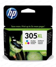 Image of Original HP 305XL Colour Ink Cartridge For HP ENVY 6420e Inkjet Printer 3YM63AE