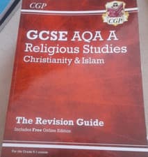 Image of CGP GCSE AQA A Religious Studies Revision Guide (9-1) + free online edition