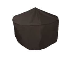 Image of Bosmere 4/6 Seat Circular Patio Set Cover - Black