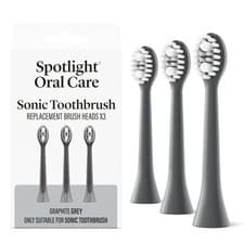 Image of Sonic Toothbrush Replacement Heads 3 Pack Made by Dentists Micro Action Bristles