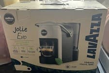 Image of Lavazza Jolie Evo Coffee Machine Pod Capsule Espresso Maker New Grey