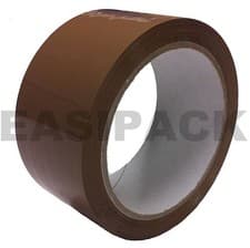 Image of 72 x INDUSTRIAL Rolls Of BROWN / BUFF Parcel Tape Packing Packaging 48mm x 66m