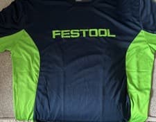 Image of Festool Fan Mens Training T Shirt Blue M