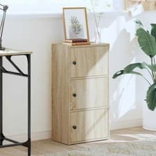 Image of Bookcase Bookshelf Cabinet Storage Shelf Book Stand Engineered Wood vidaXL