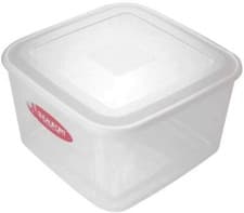 Image of Beaufort 13 Litre New SQUARE FOOD & CAKE CONTAINER WITH CLEAR SOLID LID