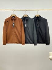 Image of Descente Mens Jacket 2024 Fall Standup Collar Lightweight Quick Dry