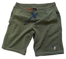 Image of PAUL SMITH ORGANIC COTTON 3 POCKETS MINI ZEBRA SWEAT SHORTS BNWT SZ- XL