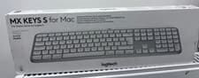 Image of Logitech® MX Keys S for Mac Wireless Keyboard Bluetooth UK QWERTY MacBook iMac