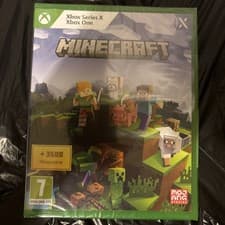 Image of Minecraft + 3500 Minecoins Microsoft Xbox One / Series X Brand New Sealed PAL