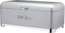 Image of Lovello Bread Bin Bread Bin Textured with Geometric-Patterned Hexagon Design, 42
