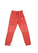 Image of NIKE AIR FLEECE JOGGERS RED MENS SIZE SMALL CU4141 657 Genuine BNWT