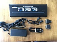 Image of TARGUS UNIVERSAL 3.0 DV DOCKING STATION w/ POWER CABLES.